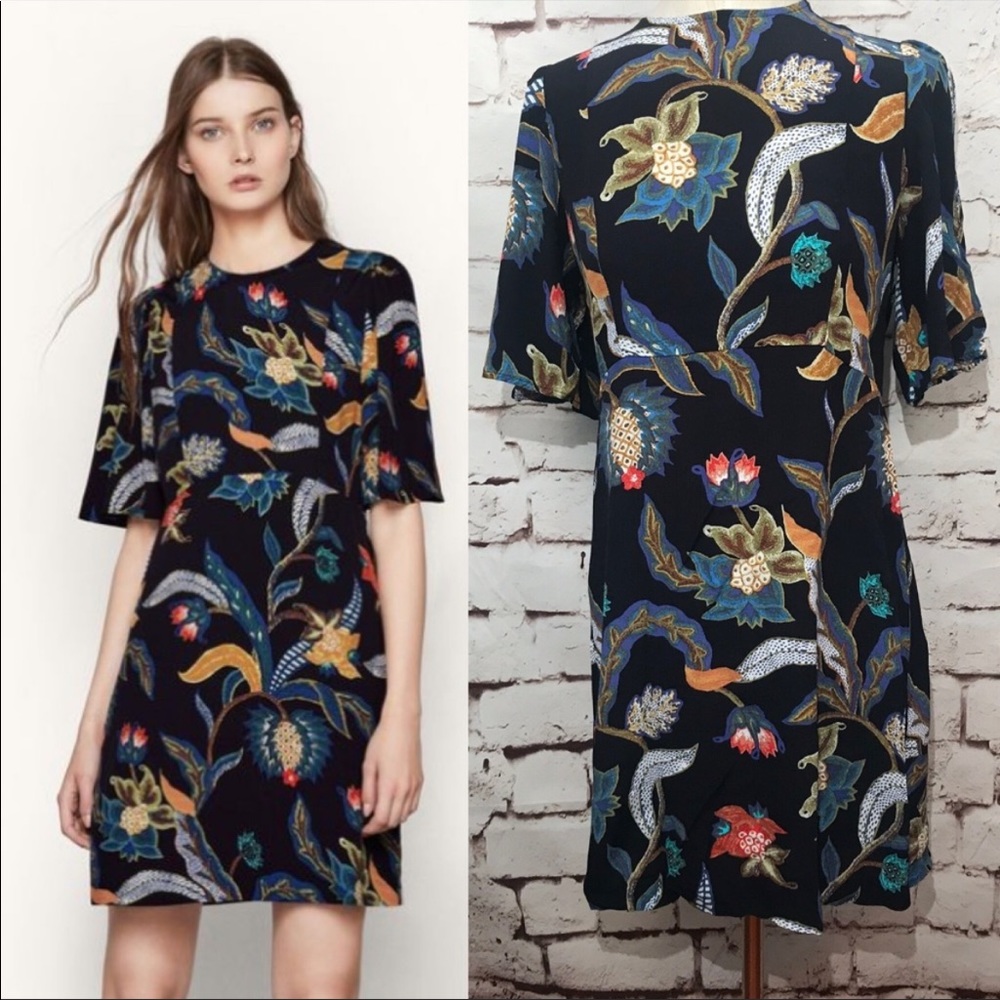 Maje Baroque Dress - Size 2